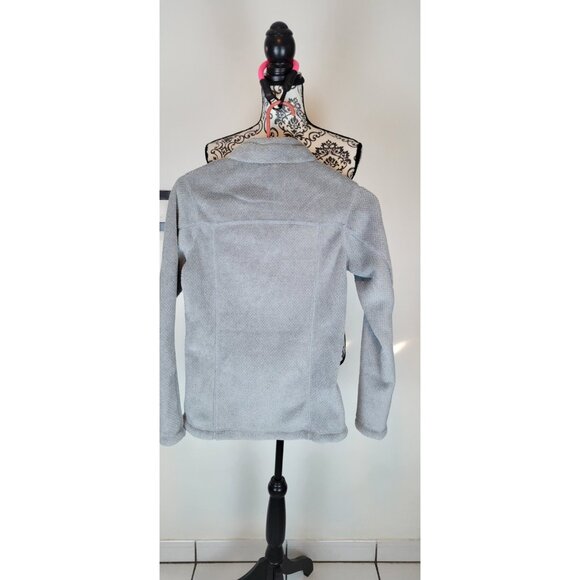 PATAGONIA Snap-T Polartec Fleece Pullover Gray/Pink Pockets Size XS - Picture 6 of 15